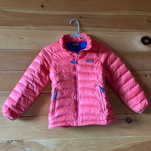 Girls Patagonia puffer jacket